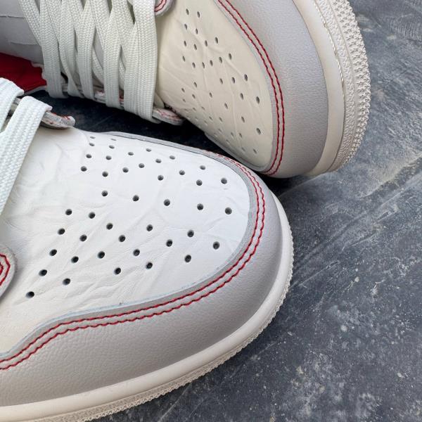 نایک ایر جردن وان رد فانتوم Nike Air Jordan 1 Retro High OG Phantom Gym Red 93