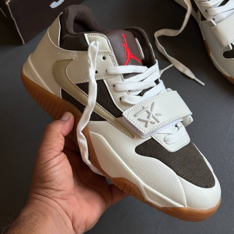 ایر جردن ترویس جامپ من موکا Air Jordan trvis jamp man 79
