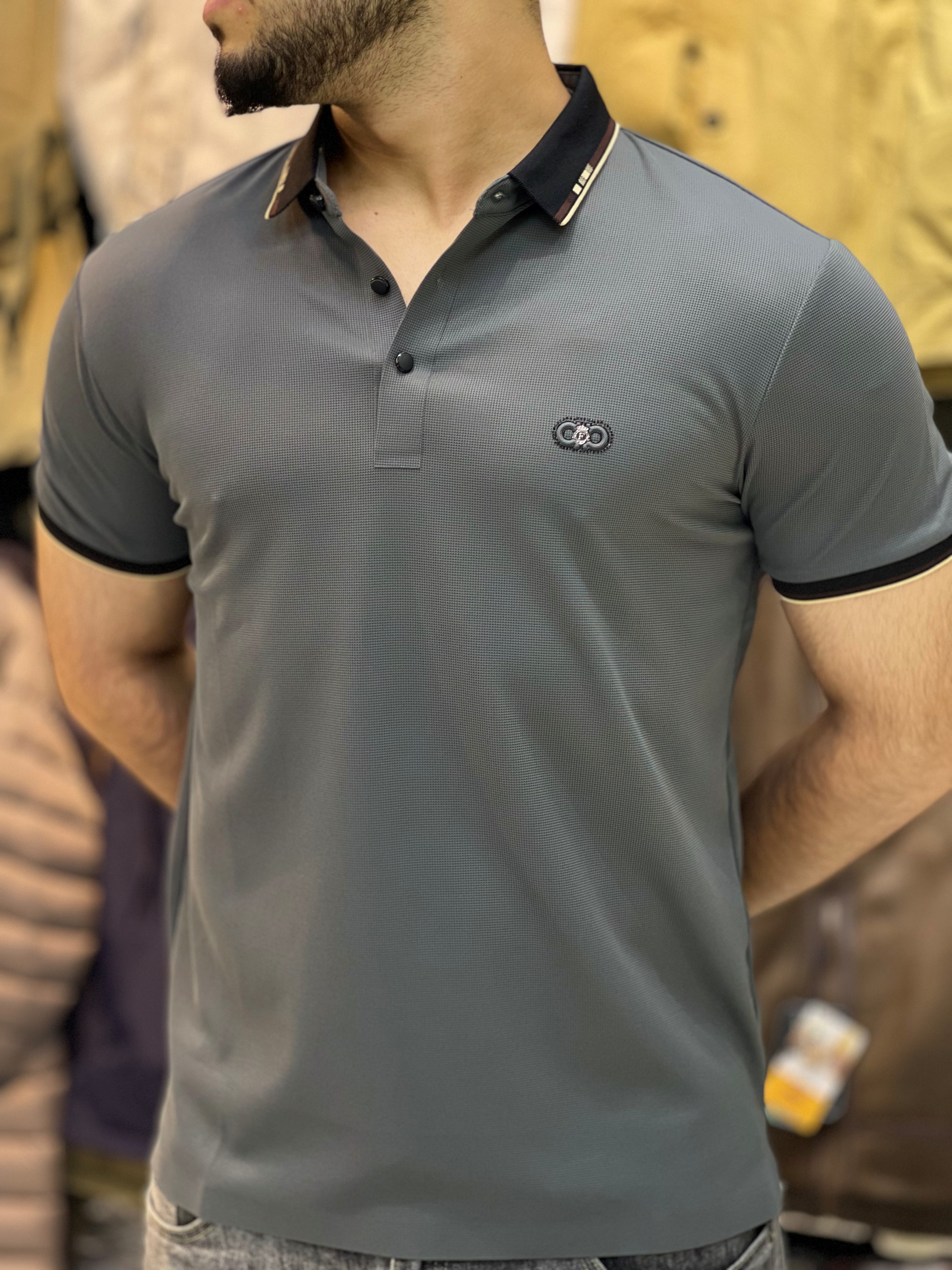 تیشرت یقه دار کد 583