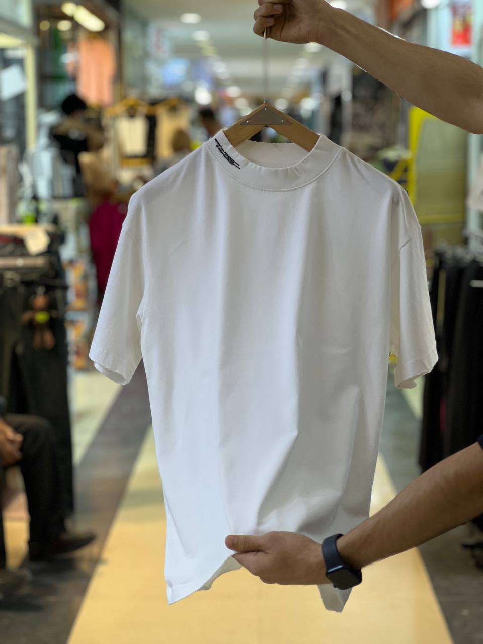 تیشرت یقه گرد سه سانت کد 65017