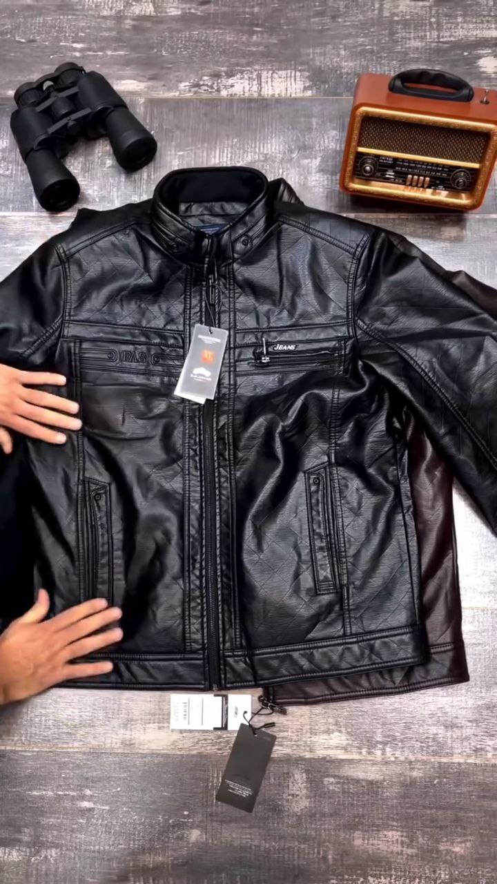 کاپشن چرم زمستانه کد 2108