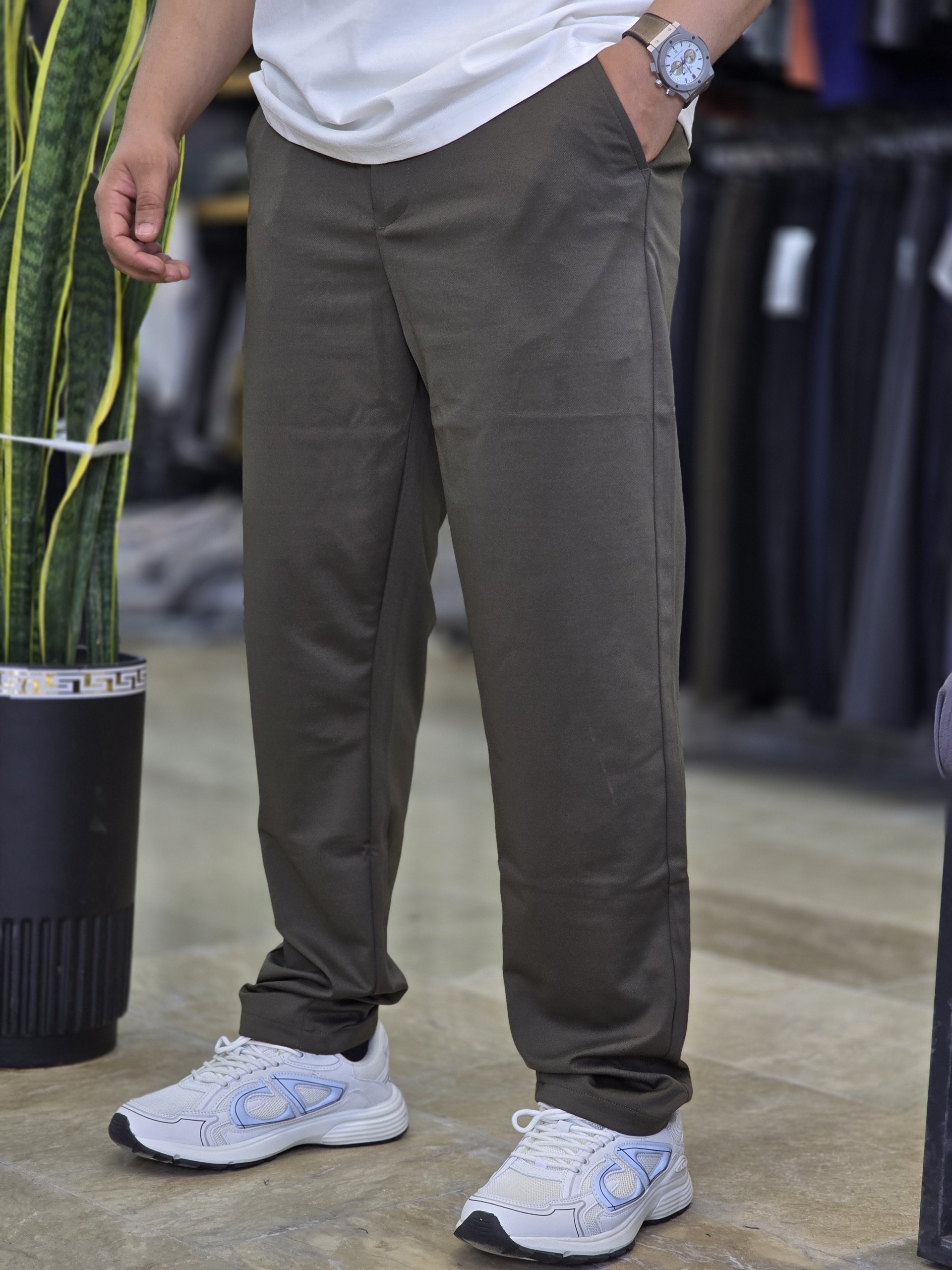 شلوار اسلش راحتی برند ZEGNA زگنا کد 609