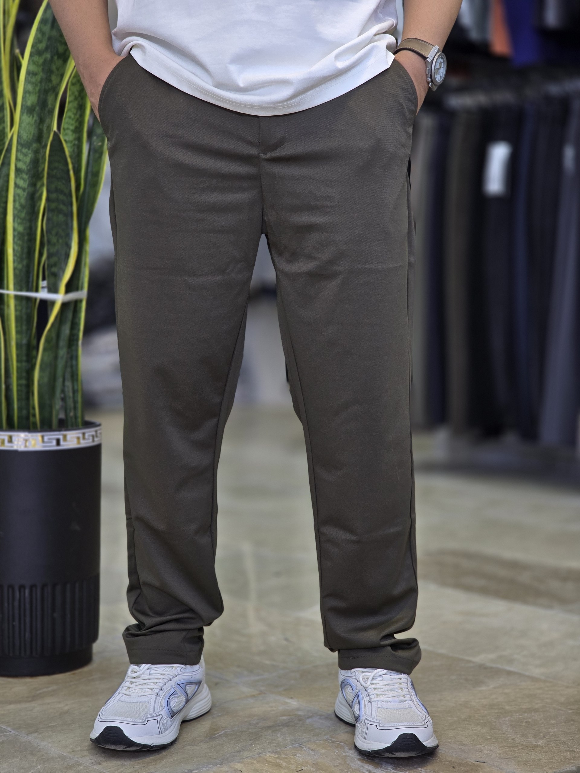 شلوار اسلش راحتی برند ZEGNA زگنا کد 609