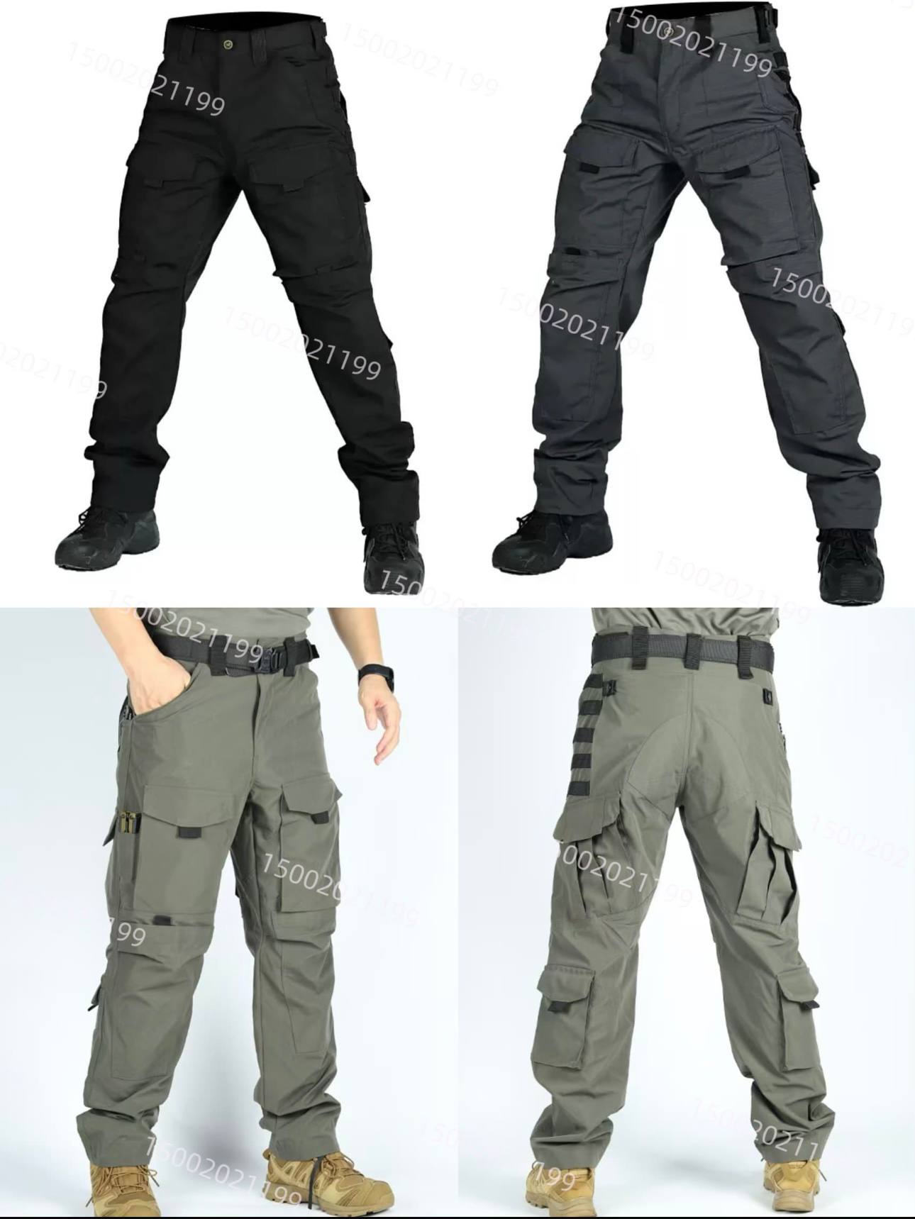 شلوار تاکتیکال 12 جیپ ضد آب کد 1016