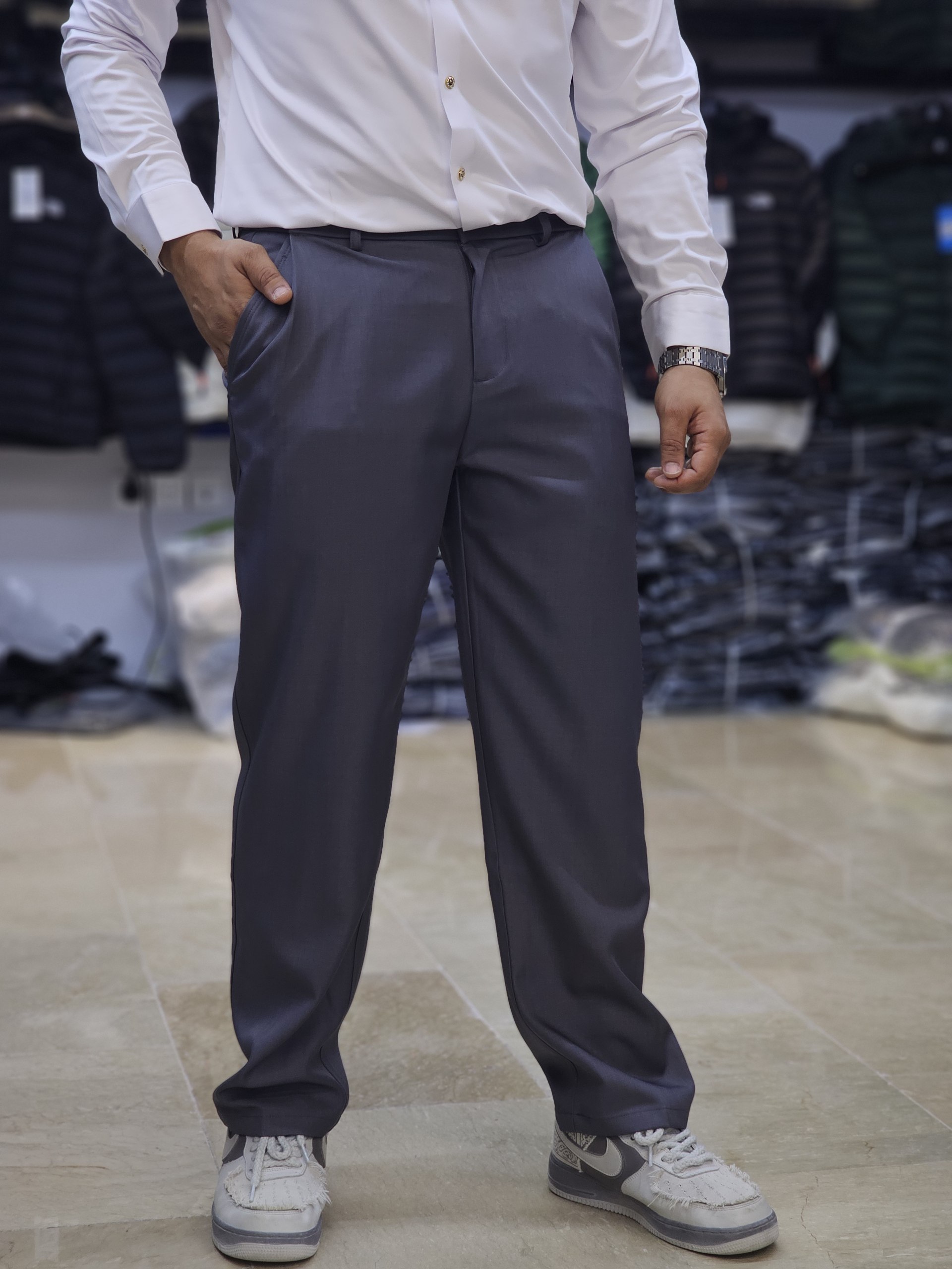 شلوار مام استایل کلاسیک 2519