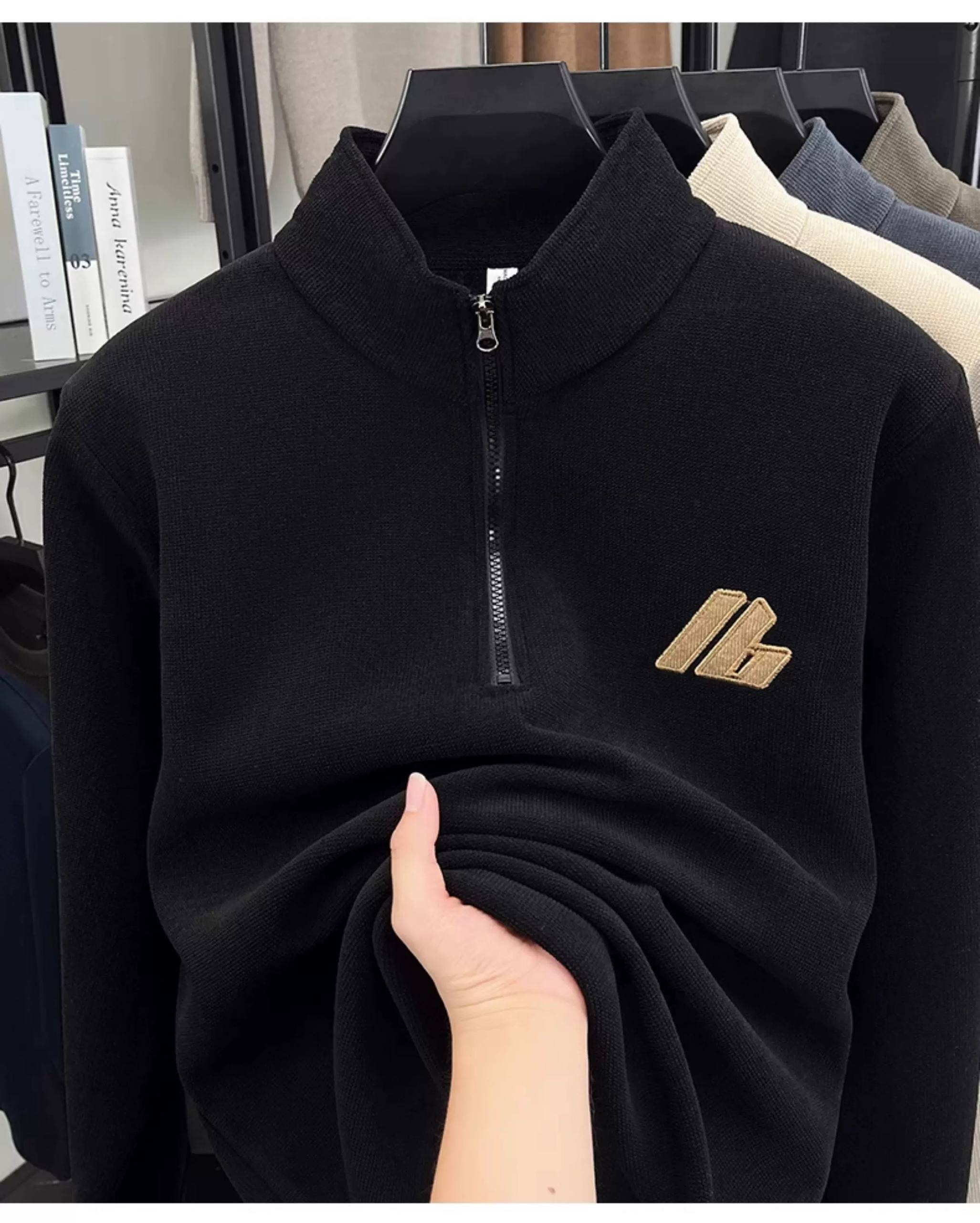 دورس یقه 3 سانت نیم زیپ 7713