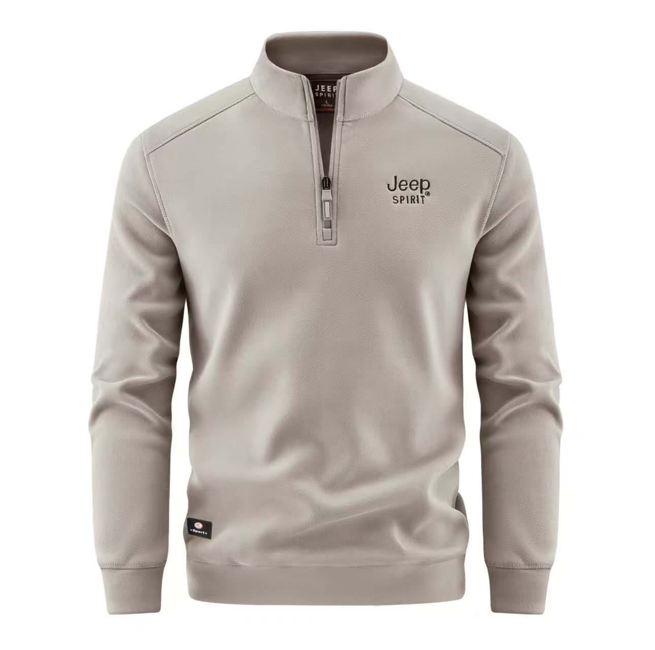 پلار نیم زیپ داخل حوله ای کد 2515