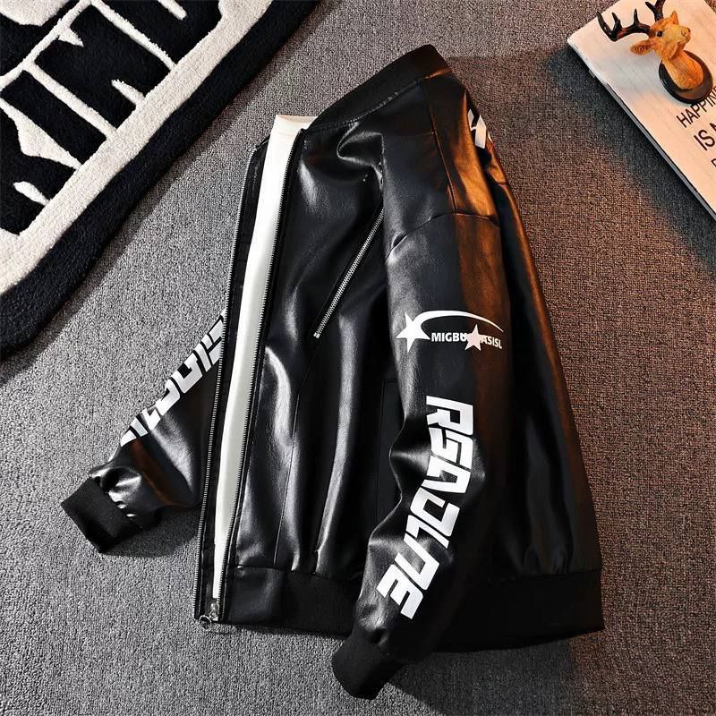  کاپشن چرم باکسی کد 5676