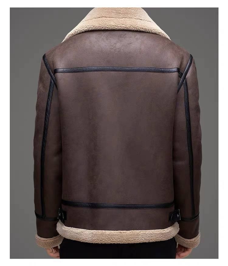 کاپشن چرم بوفالو کد 8801