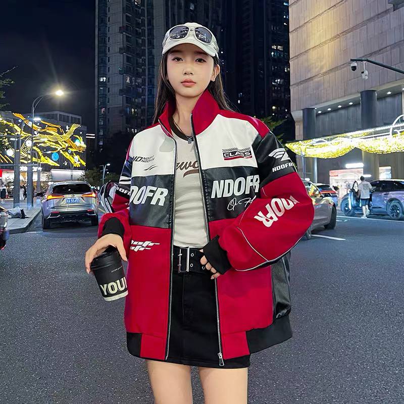  کاپشن چرم موتور سواری کد 688