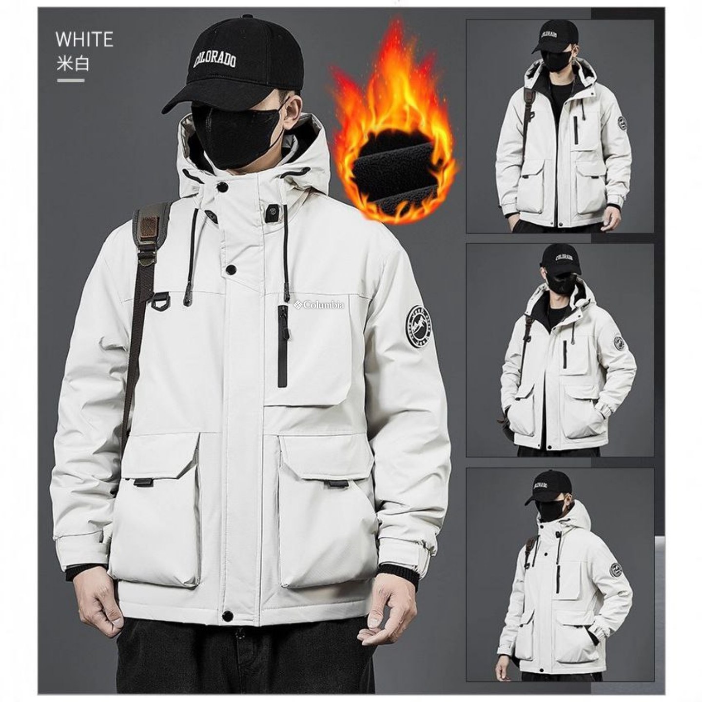 کاپشن اسپورت برزنتی مارک کلمبیا کد 99668