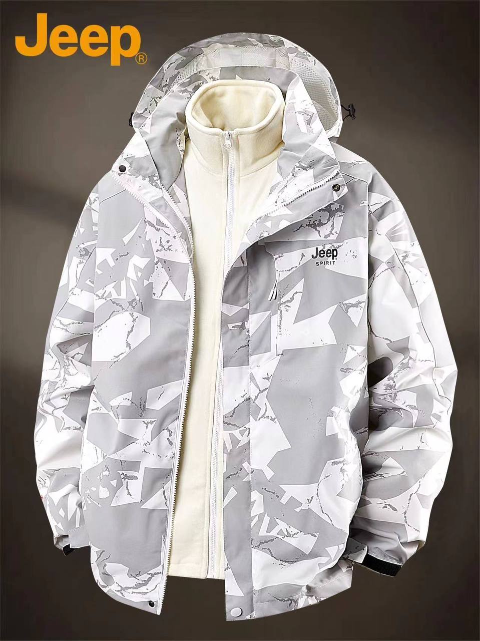 نیم اور برزنت دوپوش طرح دار مارک جیب کد 9911D