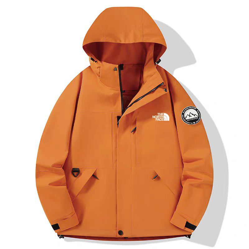 کاپشن دو پوش پلار دار دو قلو (گورتکس) مارک North face کد 99699