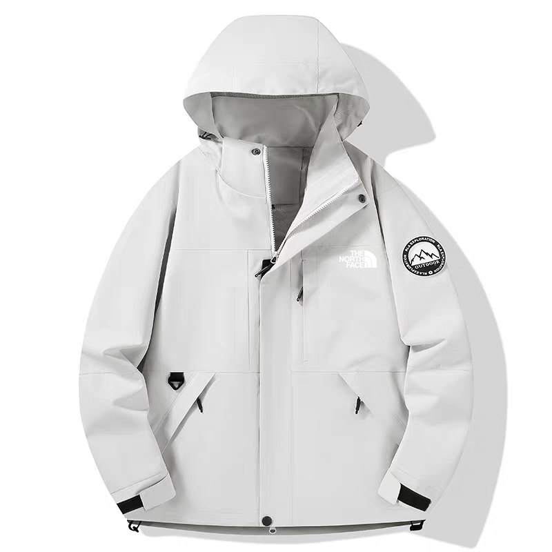 کاپشن دو پوش پلار دار دو قلو (گورتکس) مارک North face کد 99699