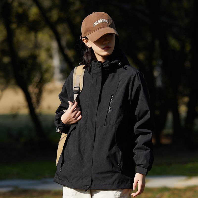 کاپشن دو پوش پلار دار دو قلو (گورتکس) مارک OUTDOOR کد 1214
