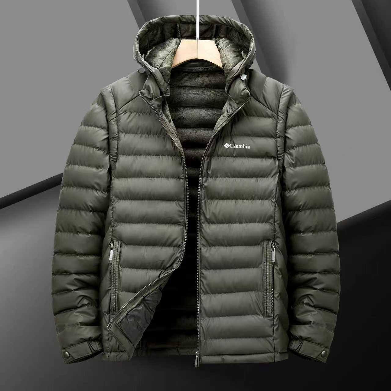 کاپشن طرح پر استین جداشونده کد L15