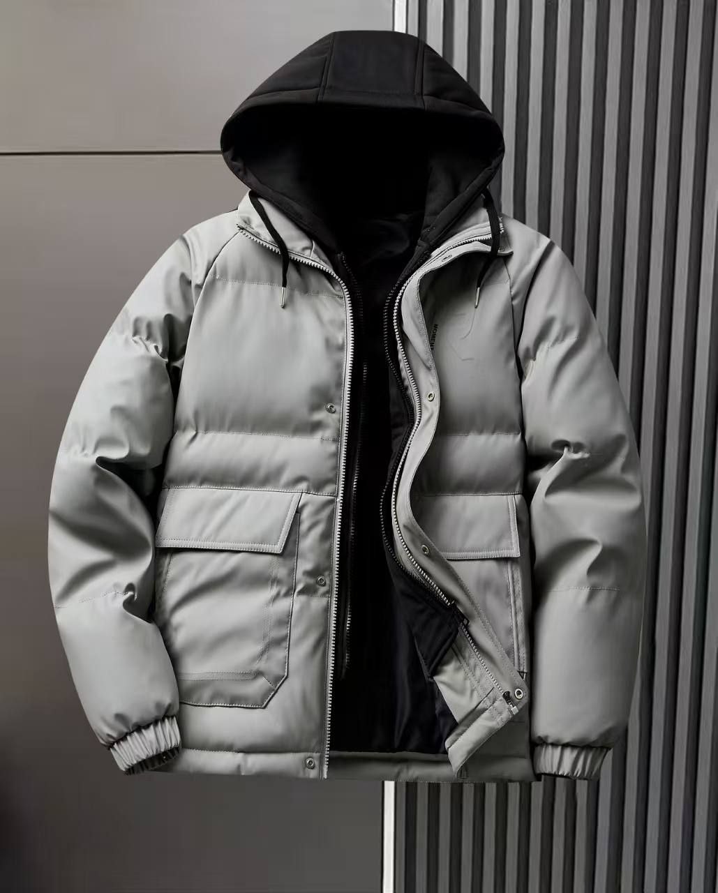 کاپشن پفی اسپرت سیلیکونی کد 9585