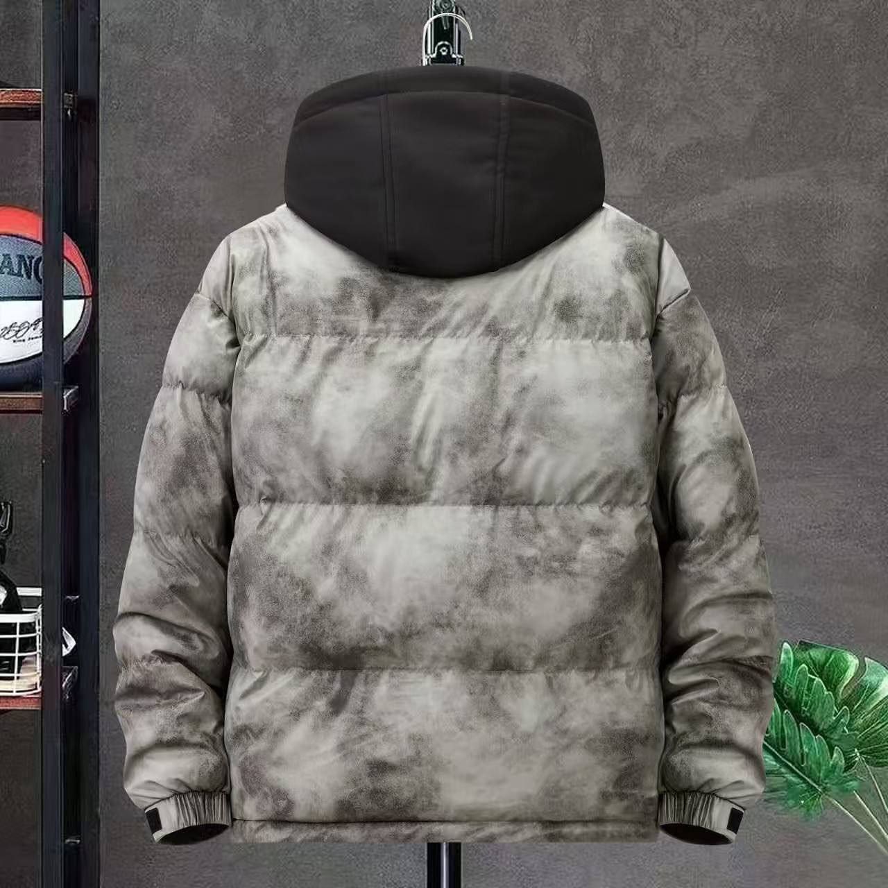 کاپشن پفی اسپرت سیلیکونی کد 9586