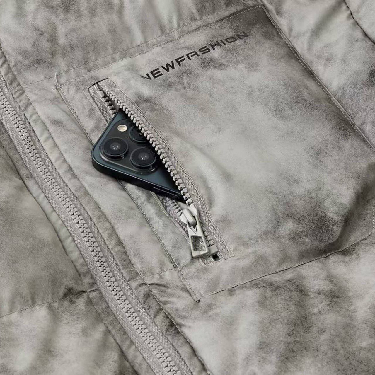 کاپشن پفی اسپرت سیلیکونی کد 9586