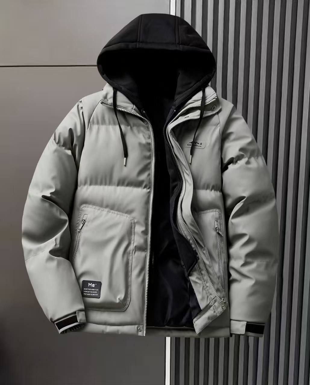 کاپشن پفی اسپرت سیلیکونی کد 9591