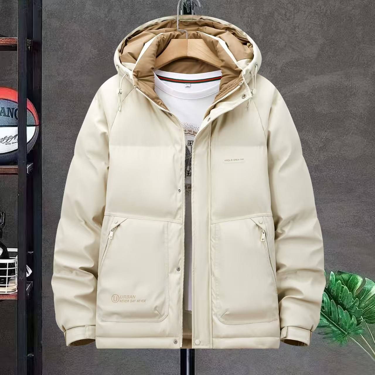 کاپشن پفی اسپرت سیلیکونی کد 9679