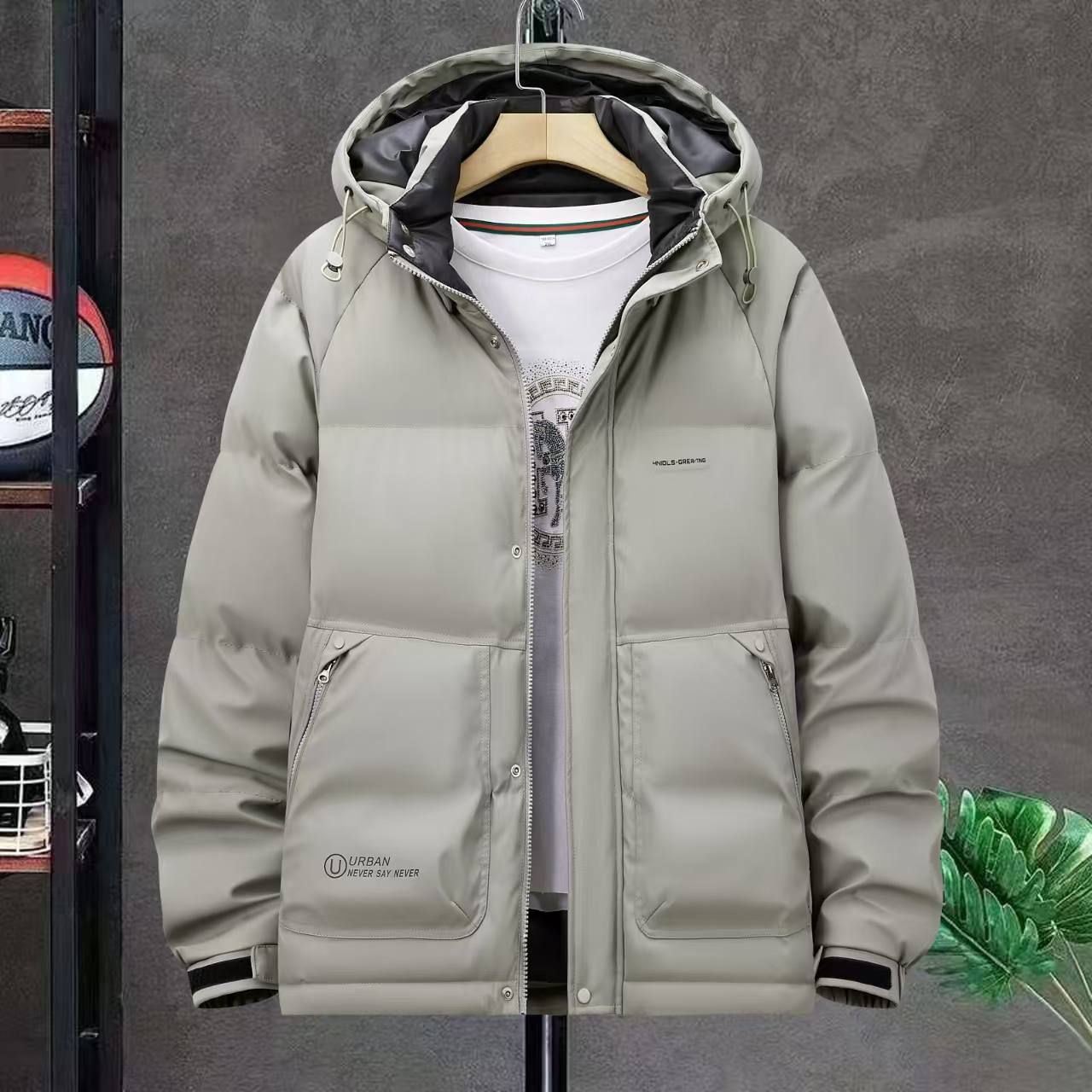 کاپشن پفی اسپرت سیلیکونی کد 9679