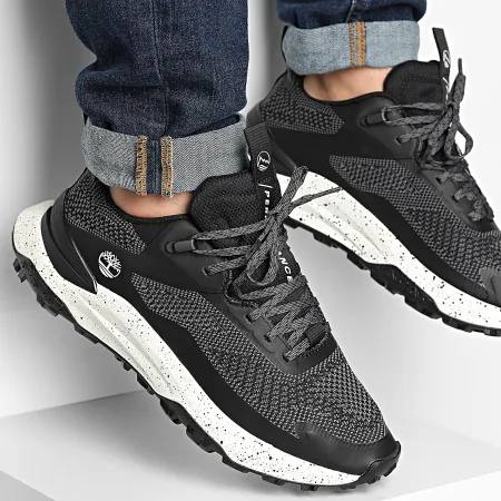 کفش تیمبرلند مشکی زیره سفید کد 11