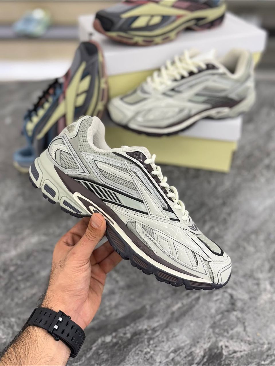 کفش ریبوک کانگیونگ پریمیر  Reebok KANGHYUK PREMIER زیره قهوه ای 11965