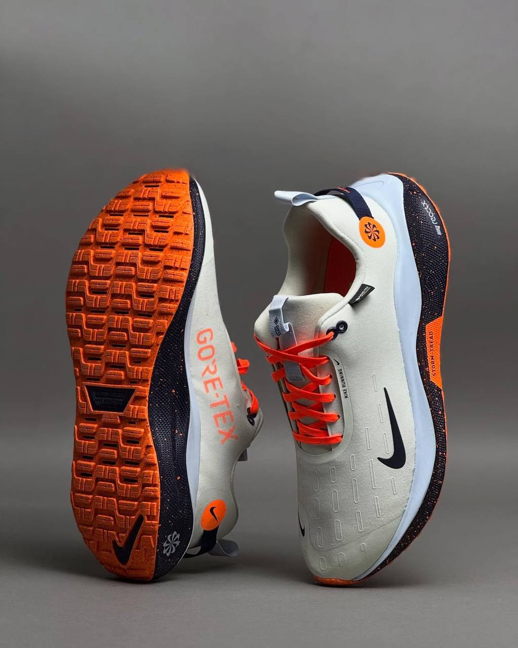 کفش نایک گورتکس کرم زیره مشکی کد 21