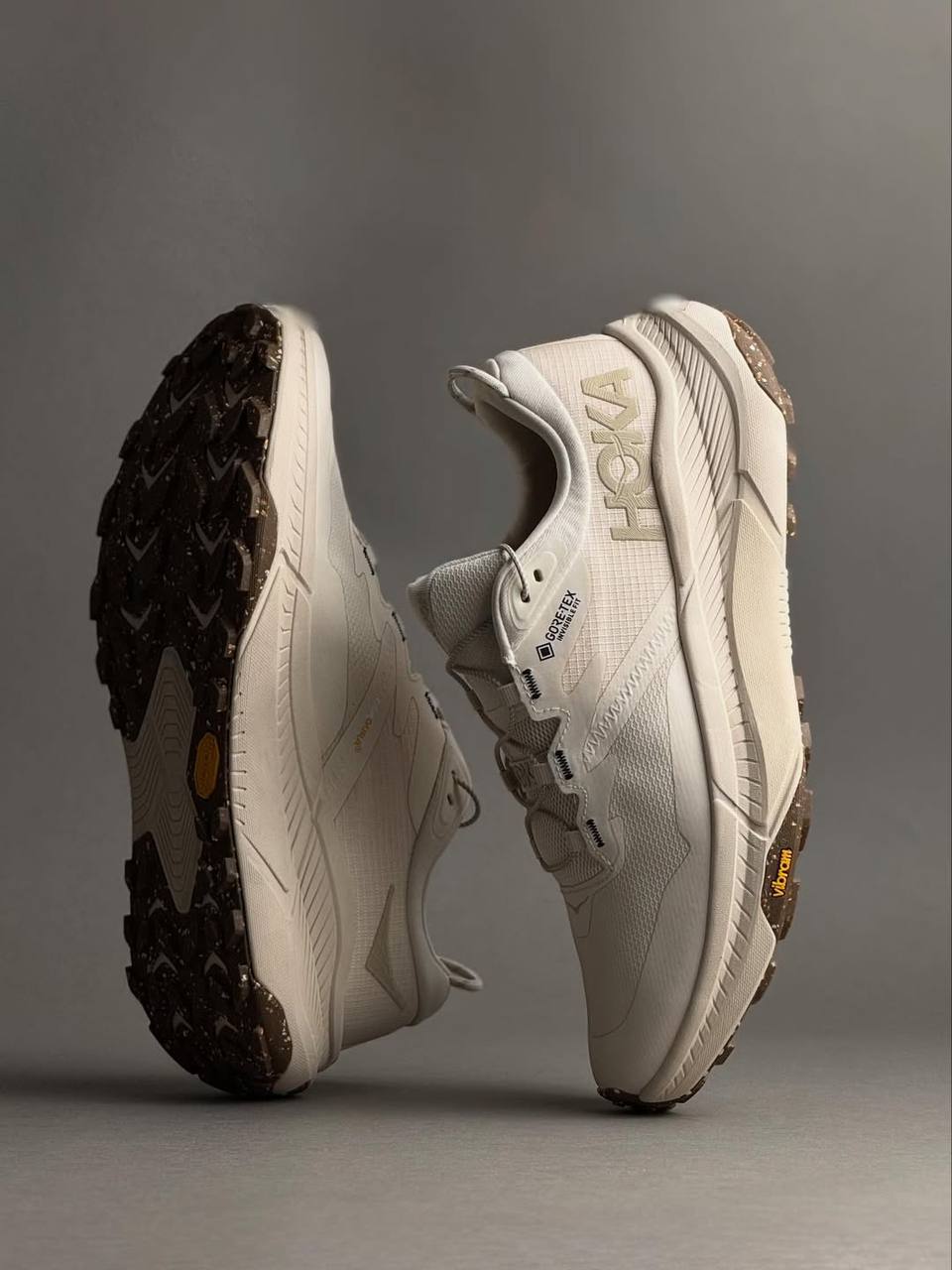 کفش هوکا ترنسپورت کرم کد 