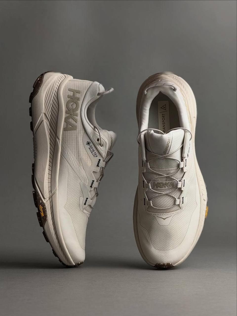 کفش هوکا ترنسپورت کرم کد 