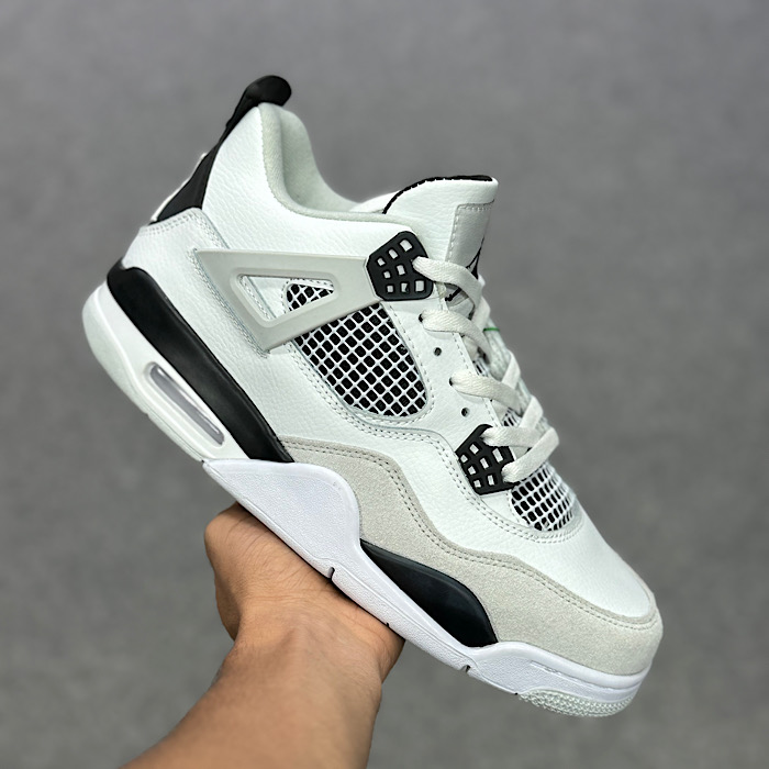 جردن 4 سفید مشکی Nike Air Jordan