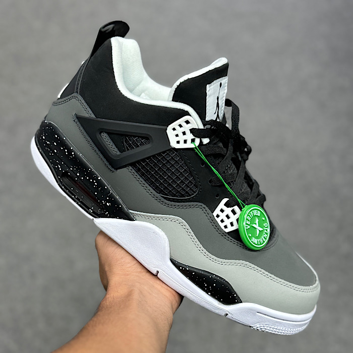جردن 4 طوسی مشکی Nike Air Jordan